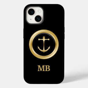 Anker für klassische Nautical Monogram-Boote Case-Mate iPhone 14 Hülle