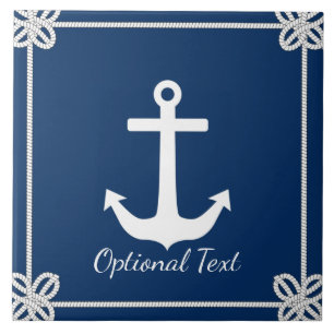 Anker im Rahmen der Seilbahn Fliese