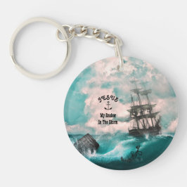 "Anker im Sturm Schlüsselanhänger