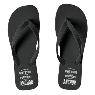 Anker Job Titel Tee Geschenk Für Männer Frauen Flip Flops