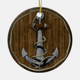 Anker Keramik Ornament