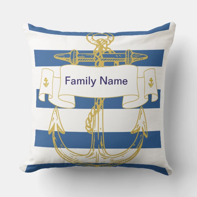 Anker Kissen (Vorderseite)