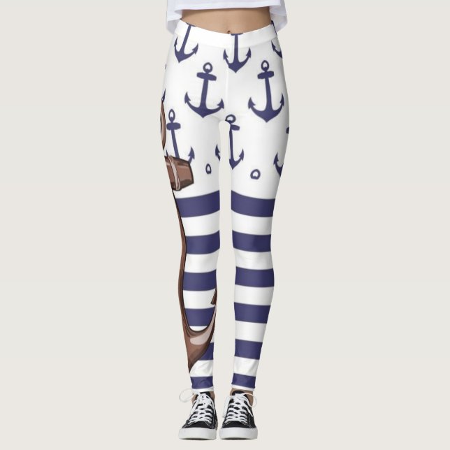 Anker Leggings (Vorderseite)
