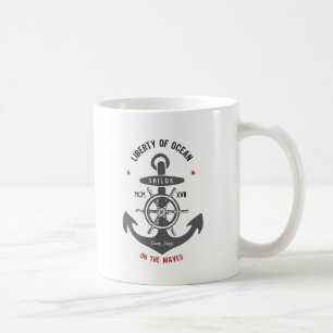 Anker lichten kaffeetasse