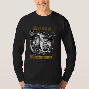 Anker Lighthouse Compass 35. Geburtstag Geschenkid T-Shirt