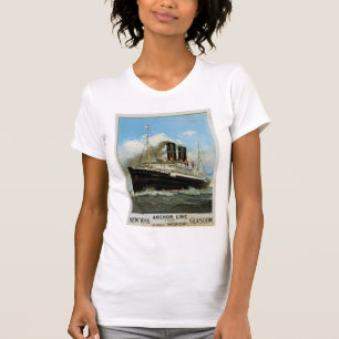 Anker-Linie ~ New York - Glasgow T-Shirt
