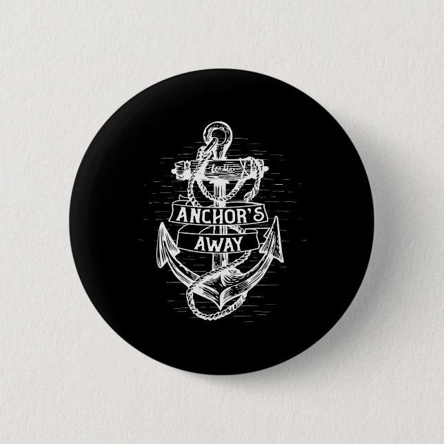 Anker los Männer und Frauen Matrose Boot Kapitän Button (Vorderseite)
