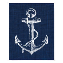 Anker-Marinedruck