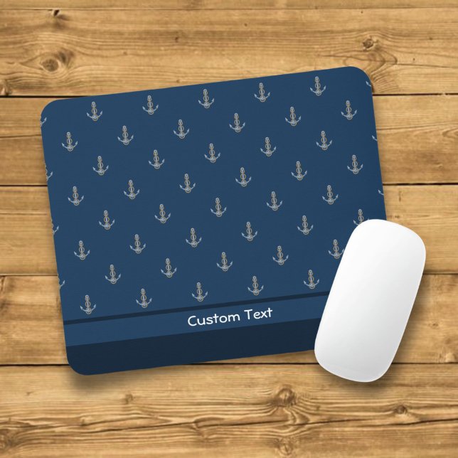 Anker mit Seil Mousepad (Von Creator hochgeladen)
