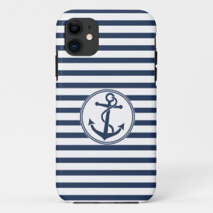 Anker mit Streifen Case-Mate iPhone Hülle