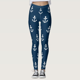 Anker-Muster-Leggings Leggings