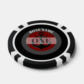 Anker (Pokerspiel-Chips für Boote) Pokerchips