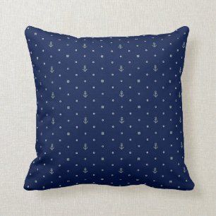 Anker Polka Punkte Muster Kissen