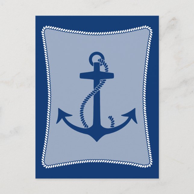 Anker Postkarte (Vorderseite)
