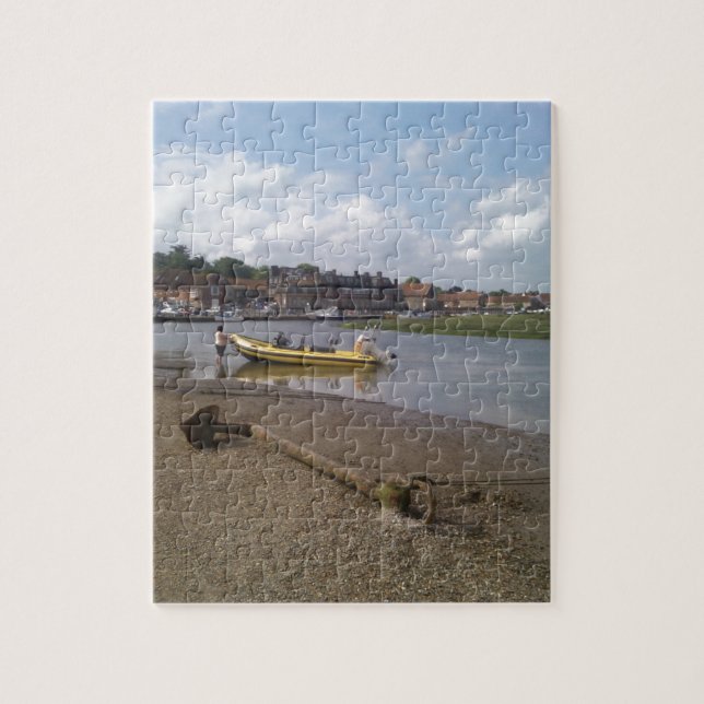 Anker, RIPPE an der Erholung Blakeney, Norfolk Puzzle (Vertikal)