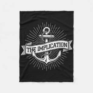 Anker Schifffahrt Die Implikation Nautilus Segeln Fleecedecke