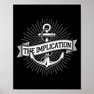 Anker Schifffahrt Die Implikation Nautilus Segeln Poster