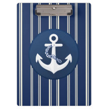 Anker-Schifffahrtssymbol Weiß Marineblau