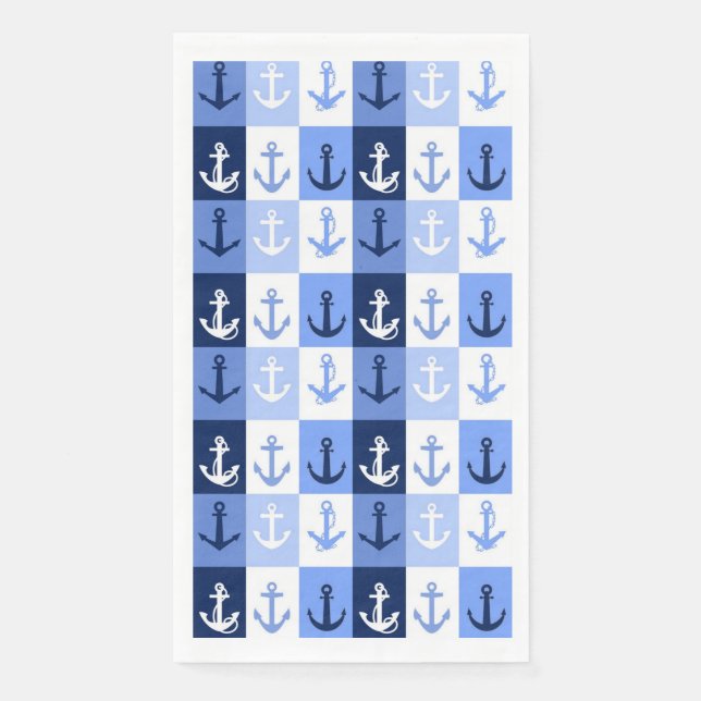 Anker Serviette (Vorderseite)