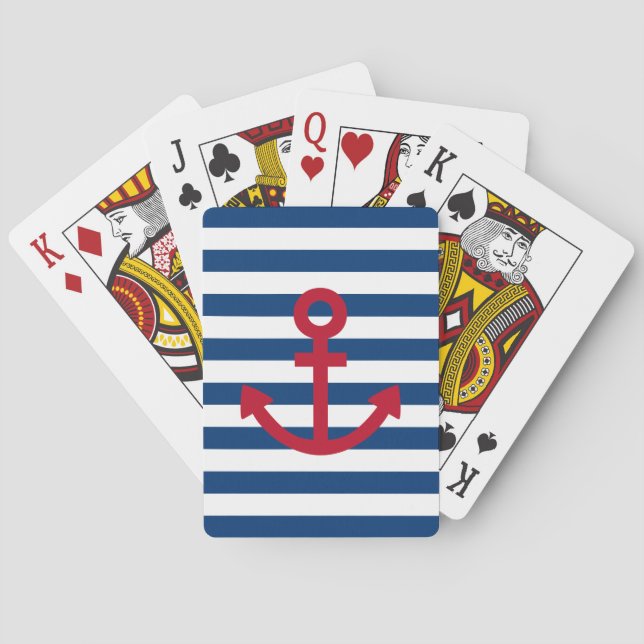 Anker Spielkarten (Rückseite)