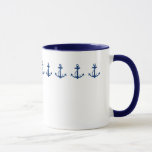 Anker Tasse<br><div class="desc">Diese grafischen T-Shirts und andere Gegenstände haben ein einfaches nautisches Design eines Ankerpunktes.</div>