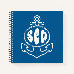 Anker und das Meer Notizbuch