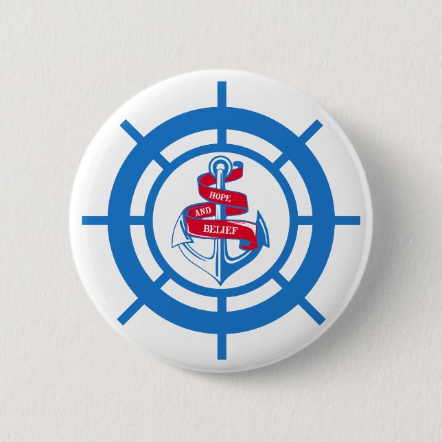 Anker und Lenkrad Button (Vorderseite)