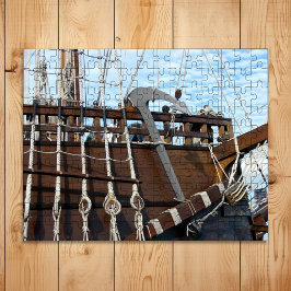 Anker und Riggings auf Holzschiffen Puzzle