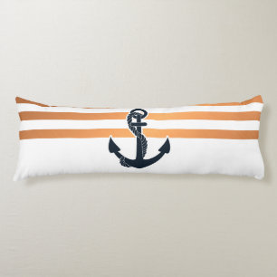 Anker und Streifen Seitenschläferkissen