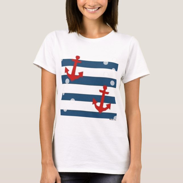 Anker weg T-Shirt (Vorderseite)