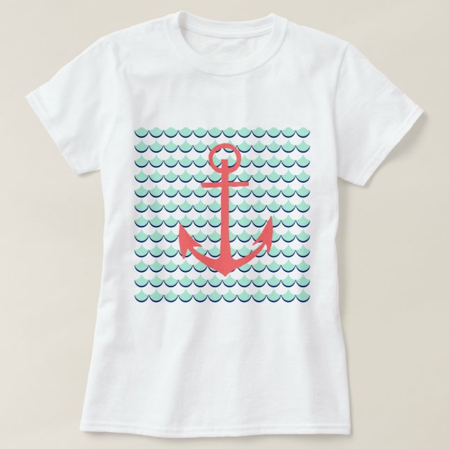 Anker weg T-Shirt (Design vorne)
