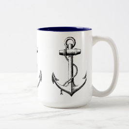 Anker Zweifarbige Tasse