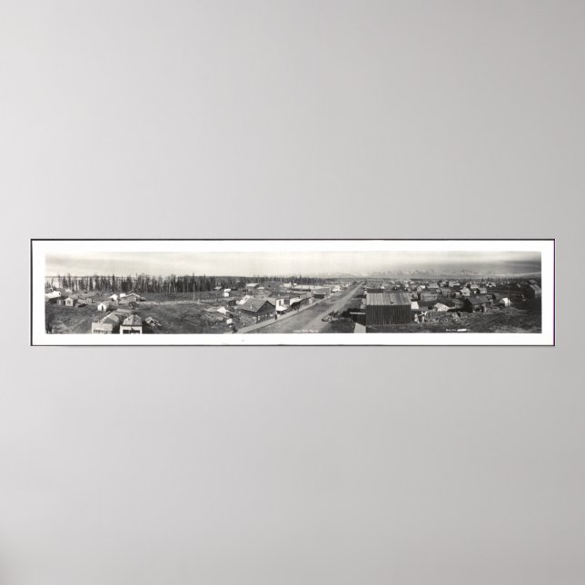 Ankerage, Alaska 1916 Yard Long Foto Poster (Vorne)