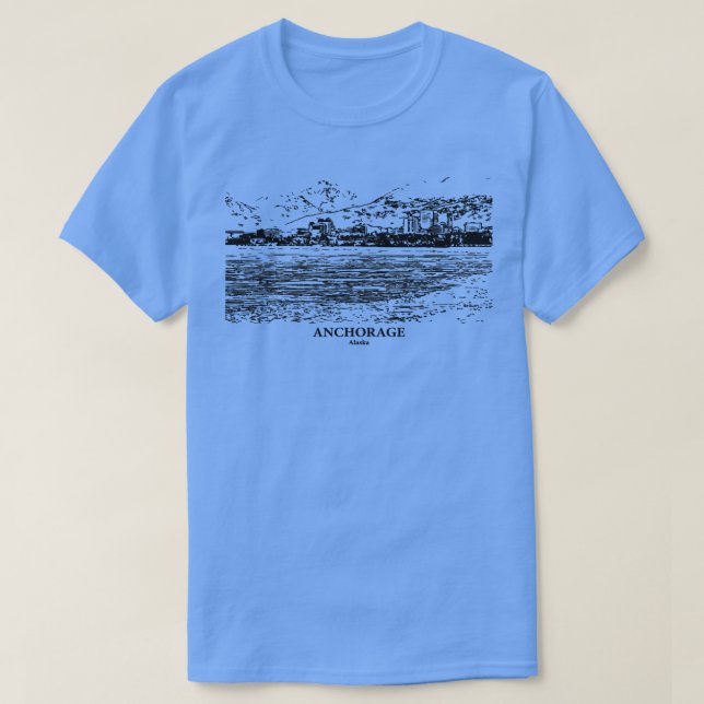 Ankerage Alaska TShirt 2 (Design vorne)