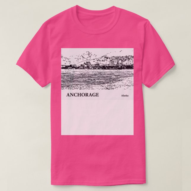 Ankerage Alaska TShirt 3 (Design vorne)