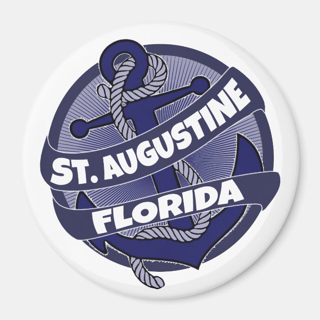 Ankerdrehmagnet von St. Augustine Florida Magnet (Vorne)