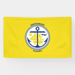 Ankerflagge (Alaska) Banner