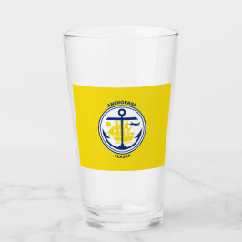 Ankerflagge (Alaska) Glas