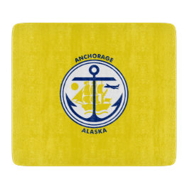 Ankerflagge (Alaska) Schneidebrett