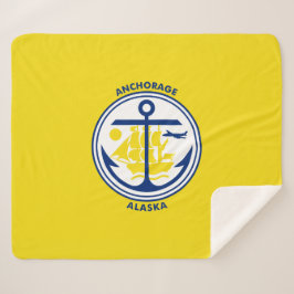 Ankerflagge (Alaska) Sherpadecke