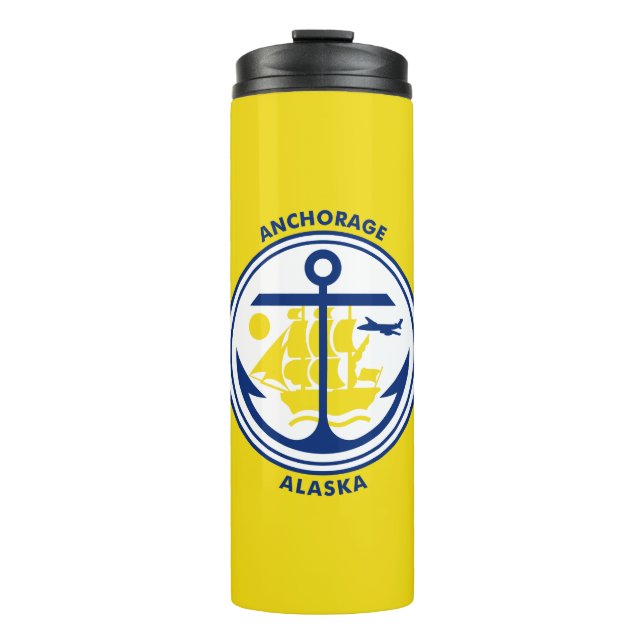 Ankerflagge, Alaska Thermal Tumbler Thermosbecher (Vorderseite)