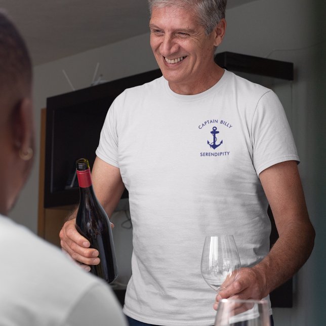 Ankerkapitäne für klassische Boote T-Shirt (Von Creator hochgeladen)