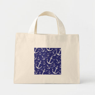 Ankermuster Mini Stoffbeutel