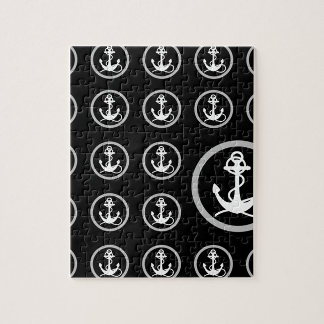 Ankermuster Puzzle (Vertikal)