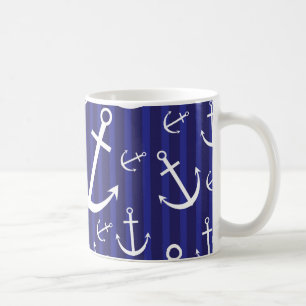 Ankermuster Tasse