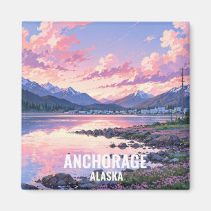 Ankerplatz, Alaska Magnet