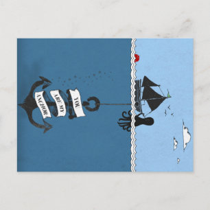 Ankerpostkarte Postkarte