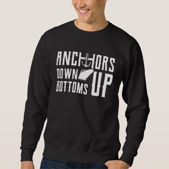Ankerpunkte nach oben sweatshirt (Vorderseite)