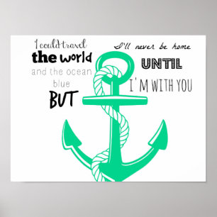 Ankerquote Poster
