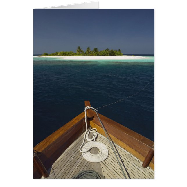 Ankerschiff Anfahrt Insel (Vorne)